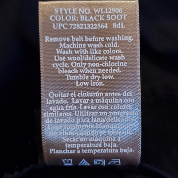 White Stag Black Soot Capris Size 6 NWT - Picture 5 of 5